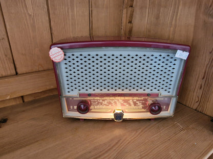 Enceinte Bluetooth Vintage Radiola – Rétro-Éclairée & Rechargeable .ancienne radio