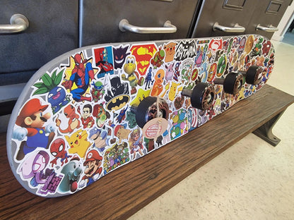 skateboard porte manteau pop art Etsy