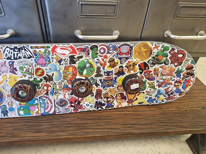 skateboard porte manteau pop art Etsy