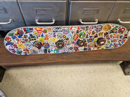 skateboard porte manteau pop art Etsy