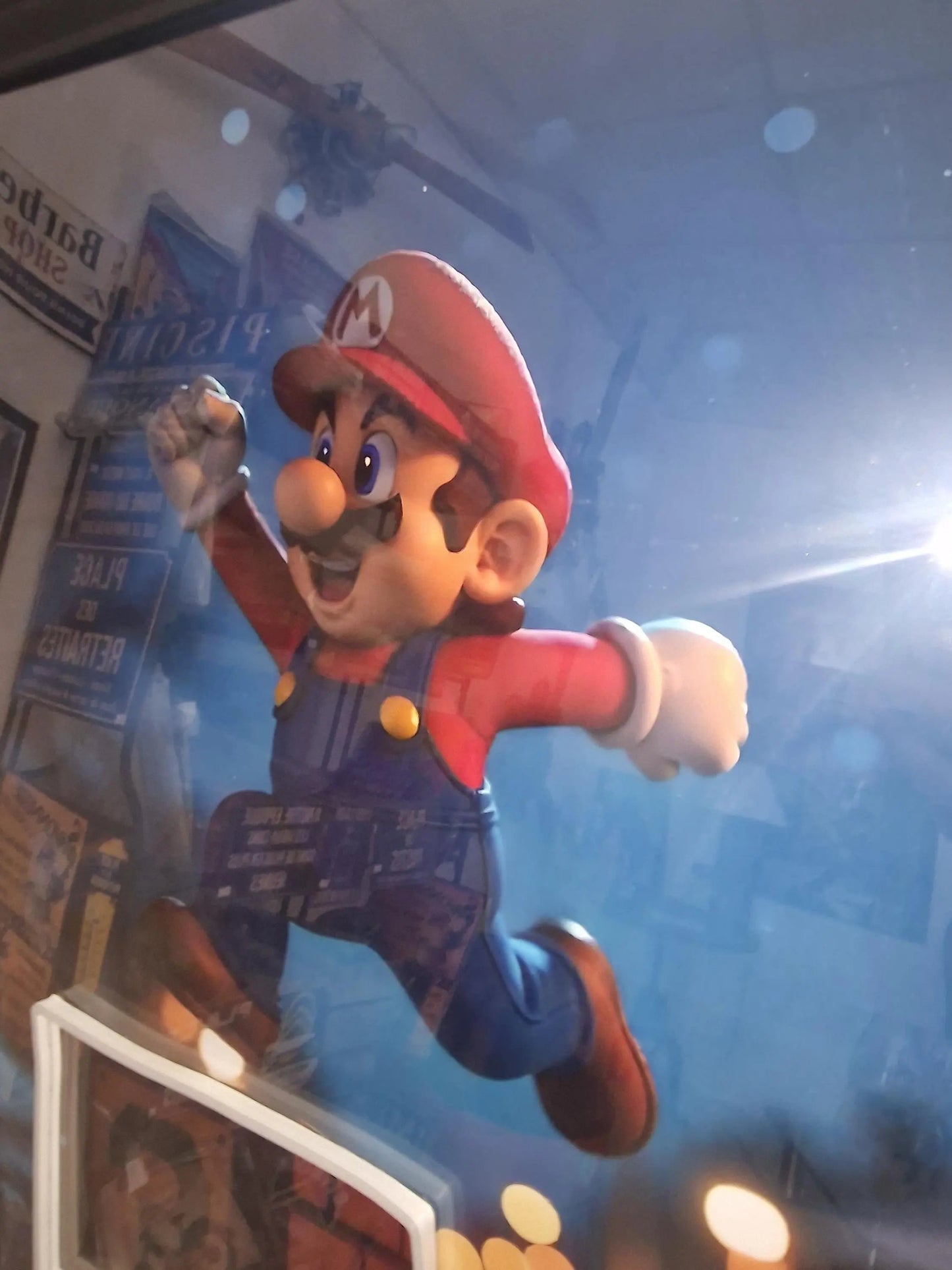 tableaux led super mario jumping bye night Etsy